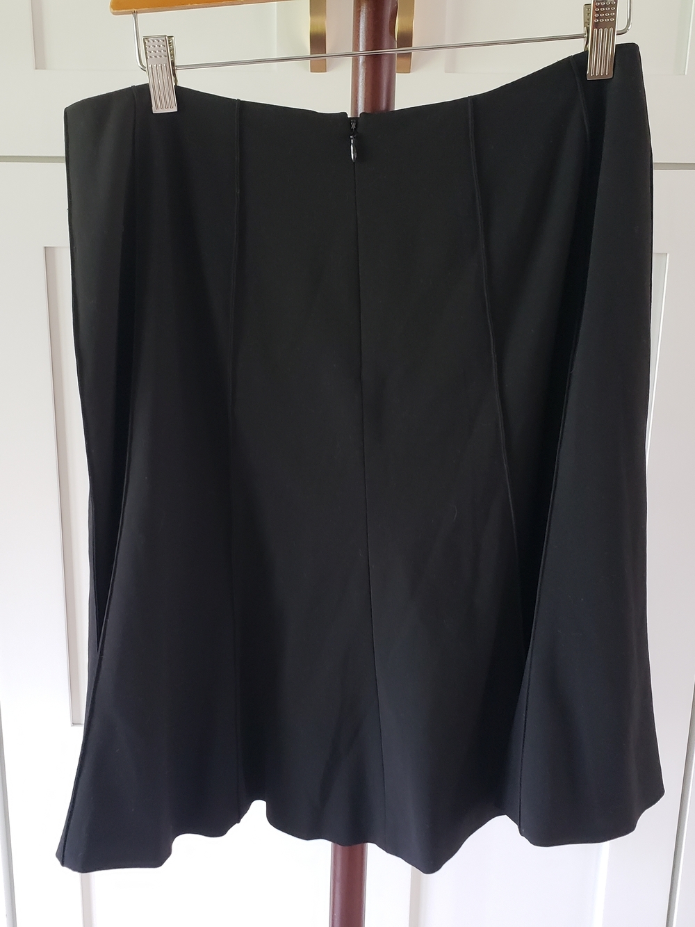 Talbots Black Stretch Petites Skirt - Size 12 - Picture 2 of 4